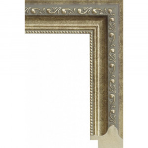 886.RS.635 Пластиковый багет Серебряный
