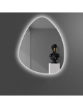 Зеркало-капля со светодиодной LED-подсветкой Верано-3 в интернет-магазине зеркальной мастерской ЗЕРКАЛА-М фото 5 