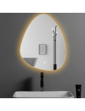 Зеркало-капля со светодиодной LED-подсветкой Верано-3 в интернет-магазине зеркальной мастерской ЗЕРКАЛА-М фото 7 